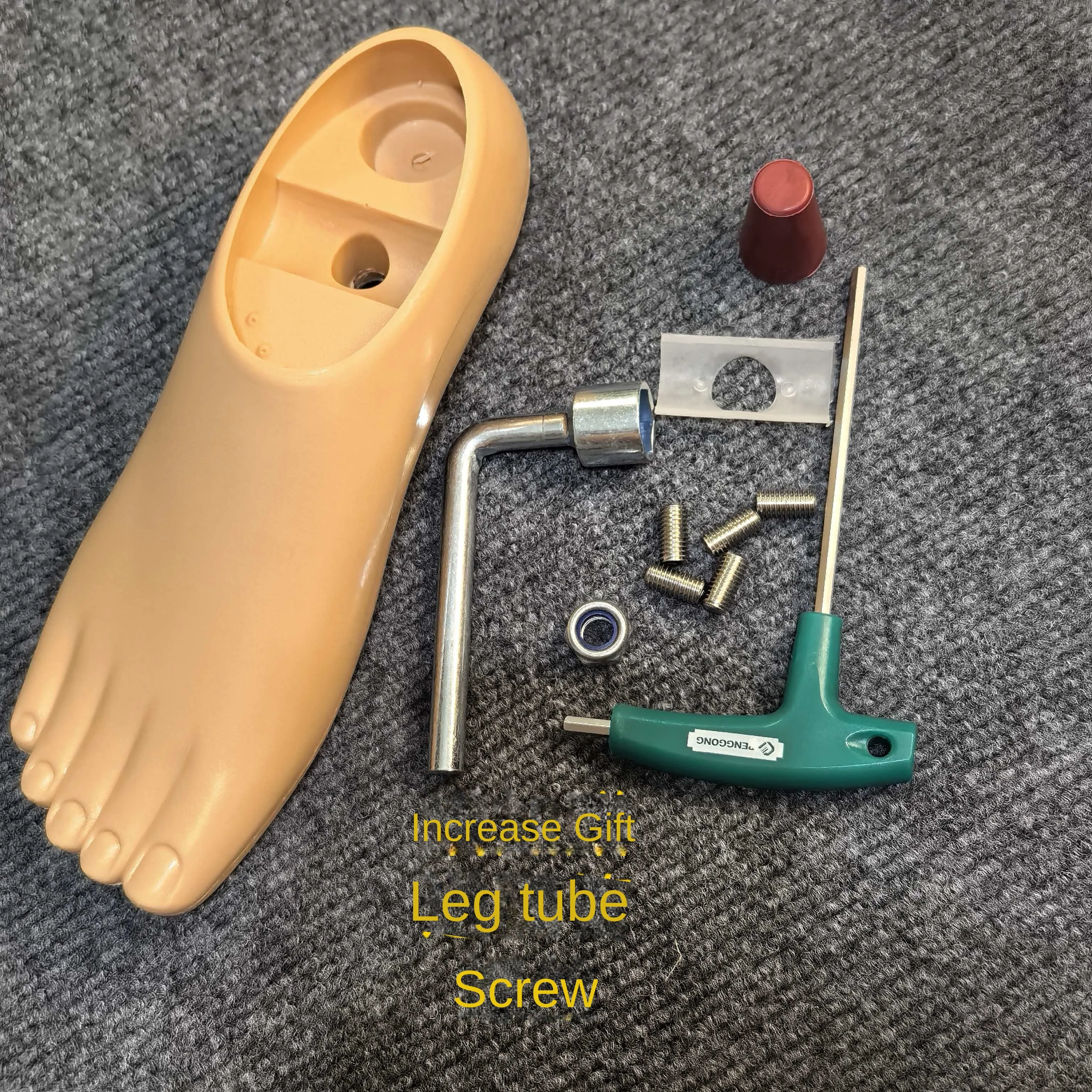 

Prosthetic Foot Board Single Hole Movable Ankle 21~27cm Prosthetic Accessories Parts Artificial Limbs Ortheses Prostheses