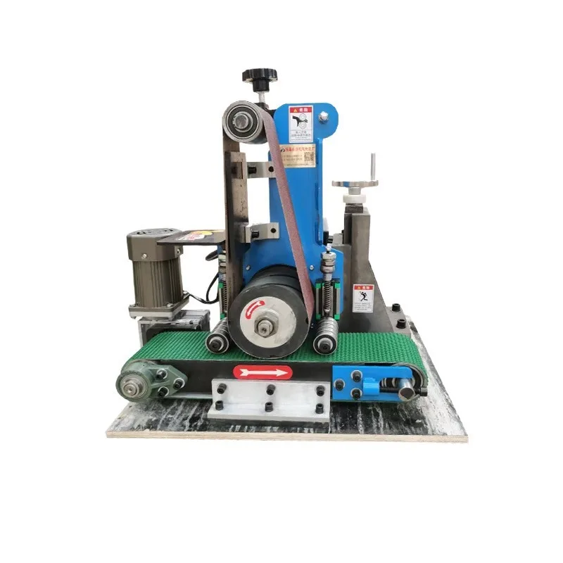 Flat polishing machine, rust removal wire drawing machine, automatic grinding machine