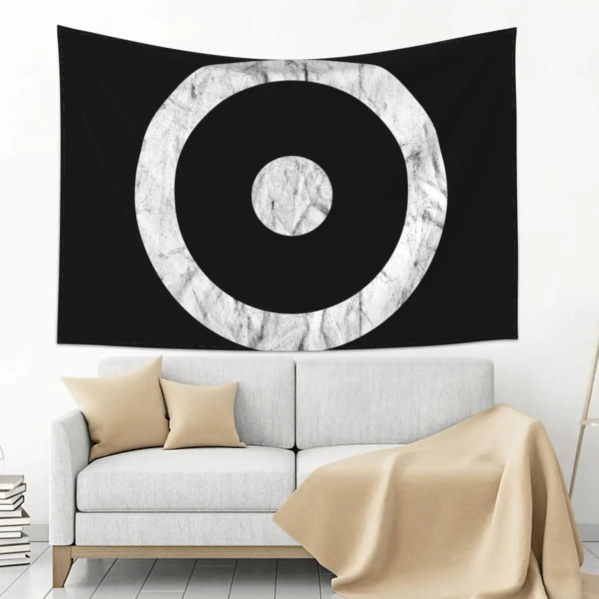 

The Sun Symbol - vintage white Tapestry Decorative Wall Murals Home Decoration