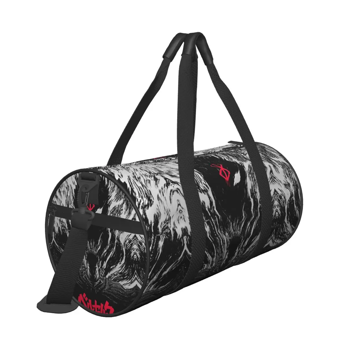 Japanese Anime Bereserk Travel Bag Swimming Sports Bags Large Vintage Gym Bag Male Female Printed Outdoor Fitness Bag