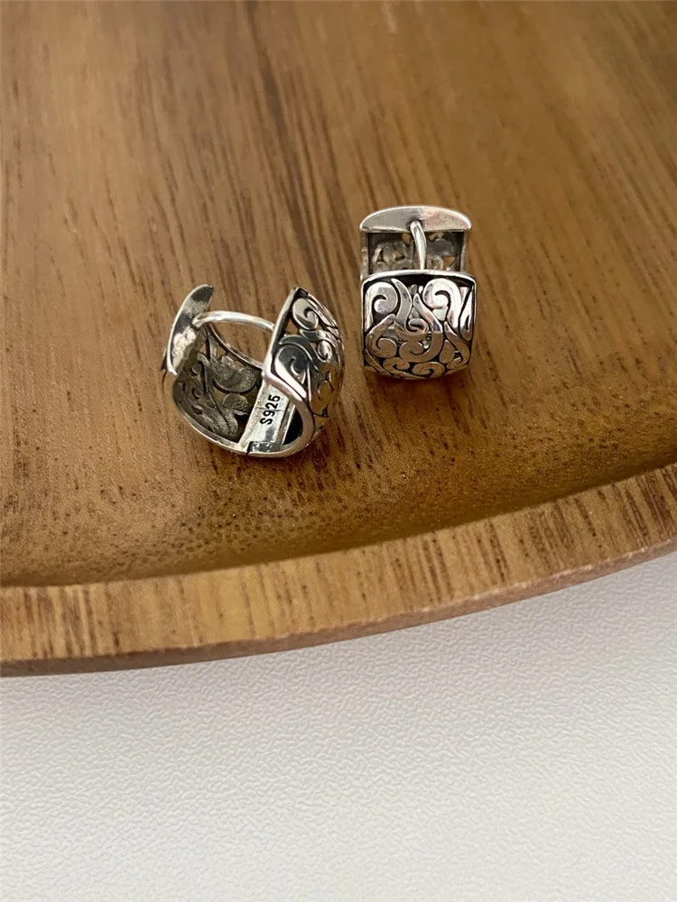 أقراط REETI من الفضة الإسترليني عيار 925 للنساء هدية مجوهرات عصرية كورية