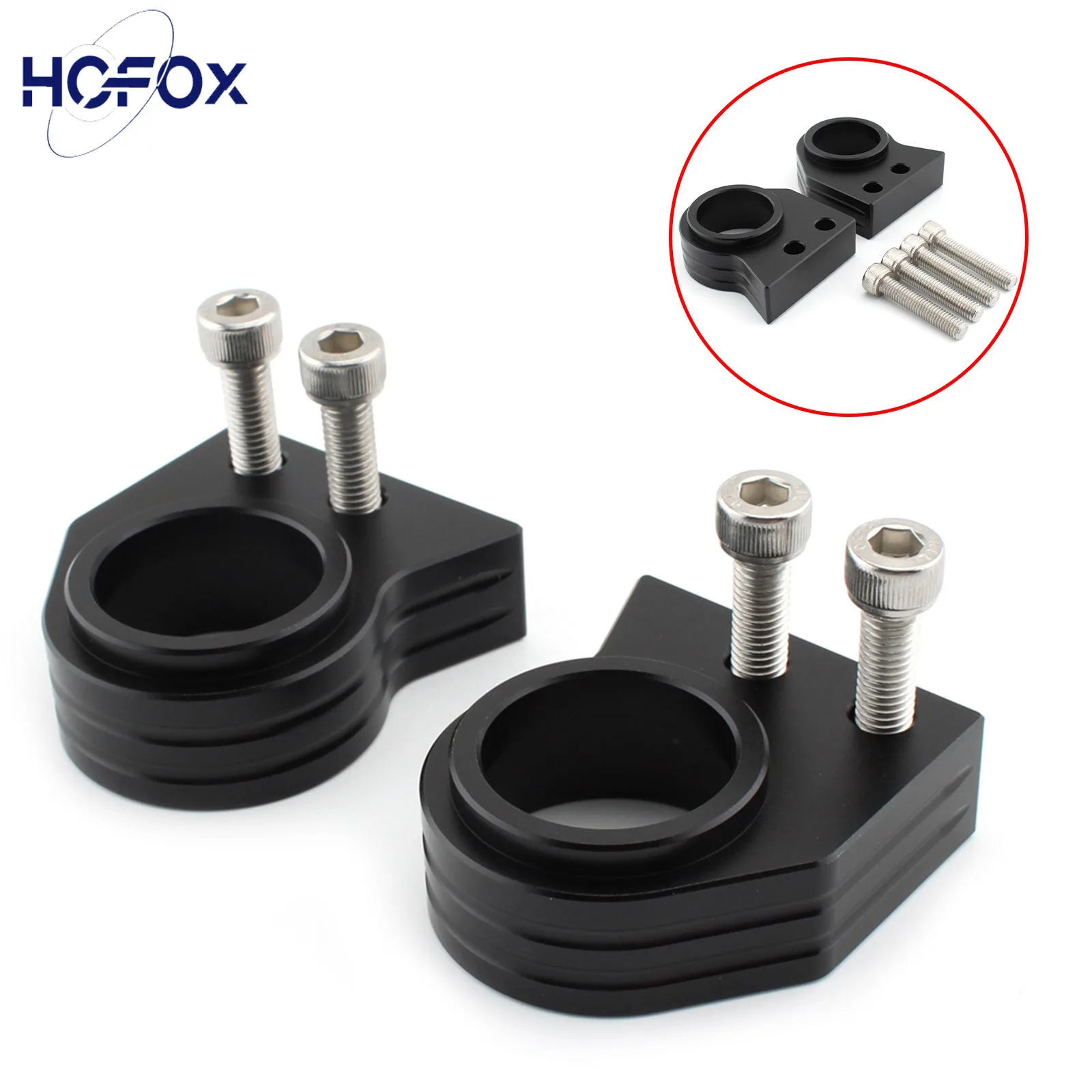 

For Kawasaki ZZ-R400 1990-2007 Motorcycle HandleBar Handle Bar Mount Clamps Riser