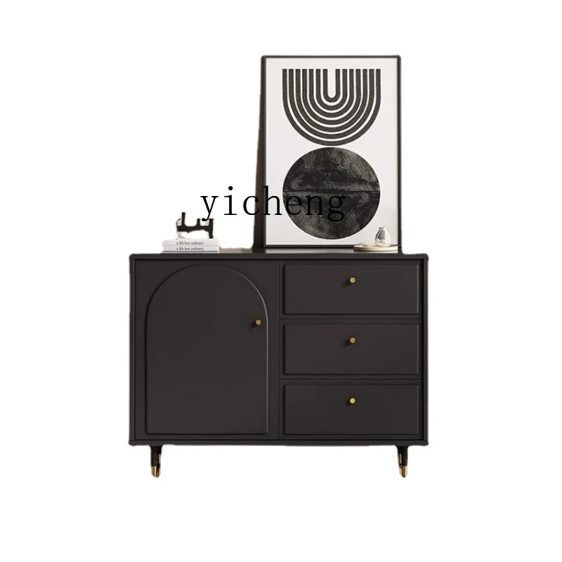 

Zf Chest of Drawers Bedroom Bed End Cabinet Solid Wood Storage Living Room Sofa Side Cabinet Drawer Dresser Integrated