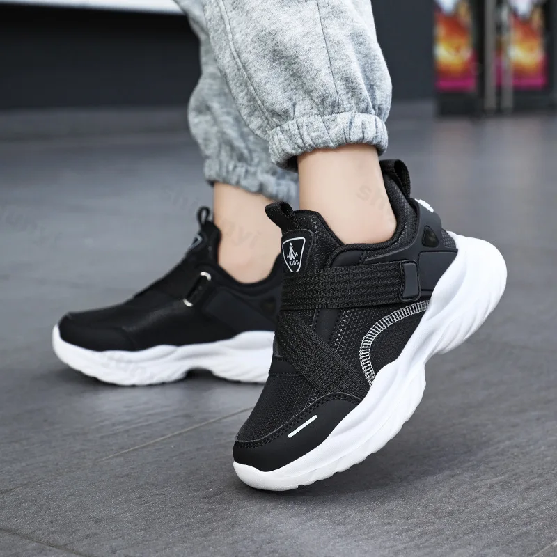 

Children Casual Sneakers Autumn New Boys Girls Retro Classic Fashion Soft Sole Kids Comfortable Breathable Running Sport Shoes