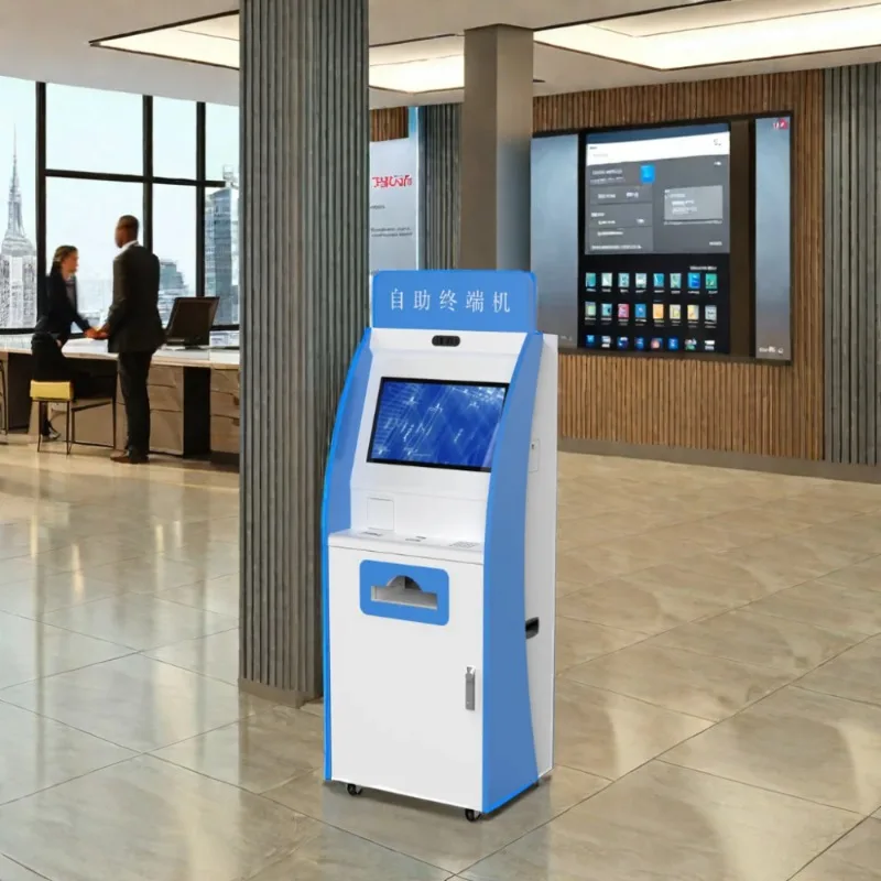 

Government Self-Service All-in-one Machine Self Service Kiosk Cash Acceptor Machine With Coin Acceptor