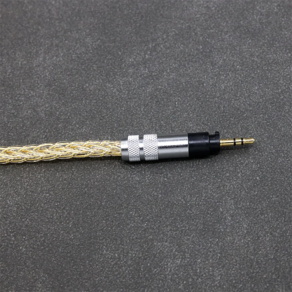 8 コア 99% 7n 純銀 24k 金メッキイヤホンケーブルゼンハイザー Urbanite XL オンオーバーイヤーヘッドフォン LN008798