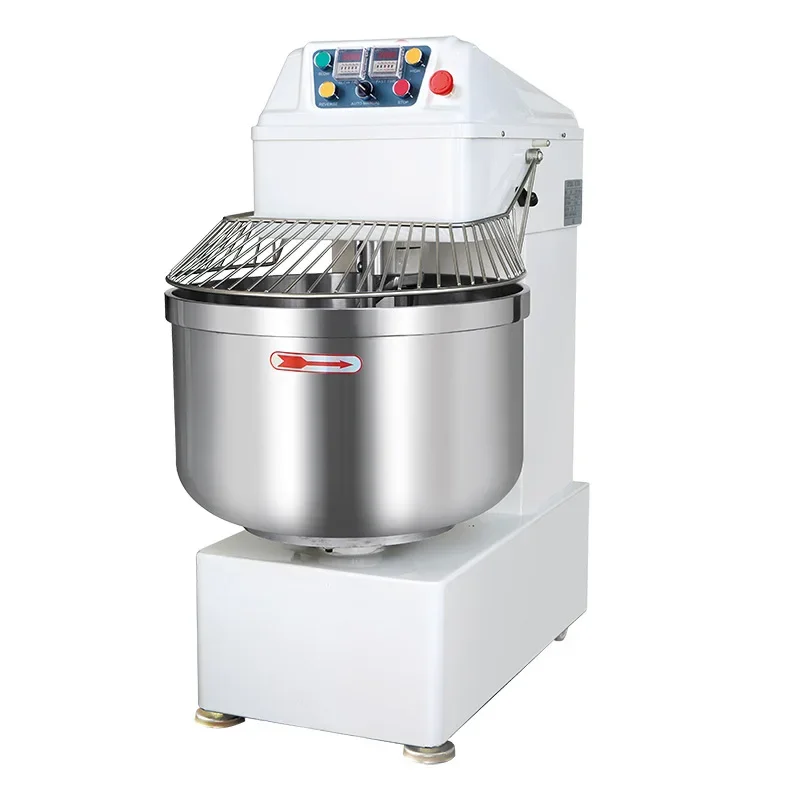 Commercial mixer, fully automatic two-speed double-action large-capacity stainless steel canteen kneading machine