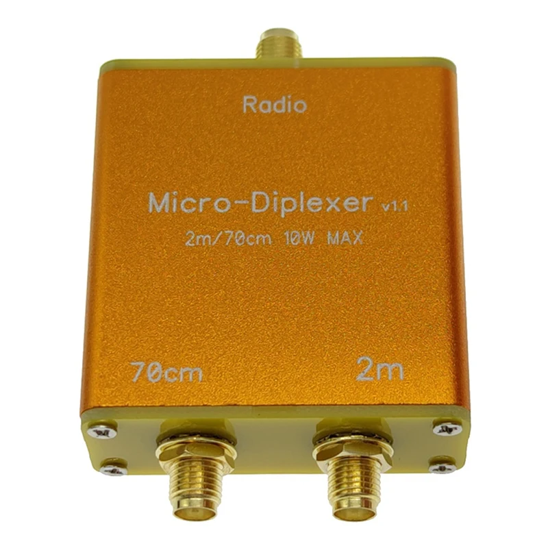 10W V/U 2M 70Cm Micro-Type Diplexer Duplex Filter,Used To Place Between The Transmitter And Antenna