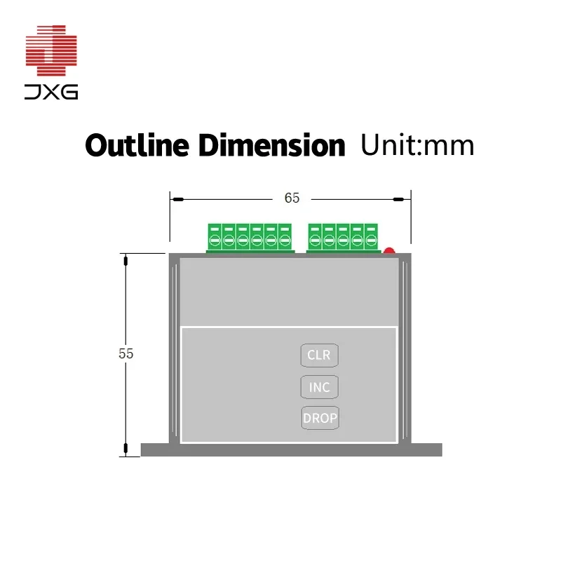 Weighing Transmitter Weight Sensor Voltage Current Converter Load Cell Amplifier 4-20mA Channel Digital Display Analog Signal