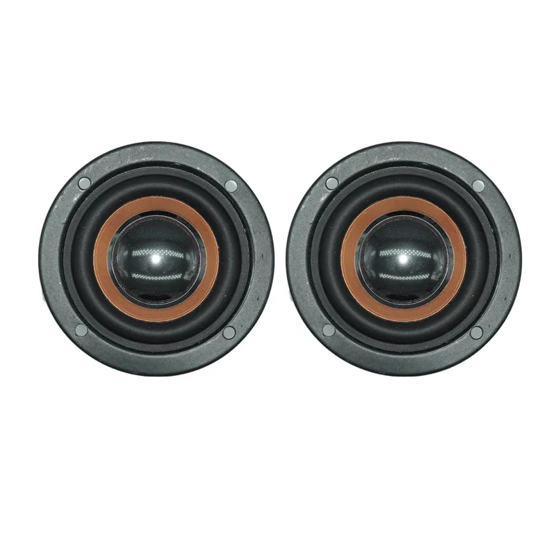 2 pcs/lot 2.5 Inch Audio 4 ohm 3W Magnetic Speakers Subwoofer 63mm Round Bass Loudspeaker DIY Home Amplifier Bluetooth Woofer