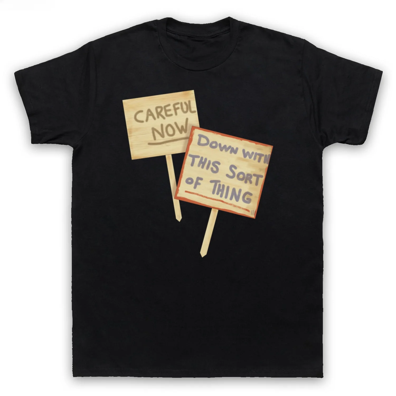 FATHER TED DOWN WITH THIS SORT OF THING CAREFUL NOW ADULTS & KIDS T-SHIRT