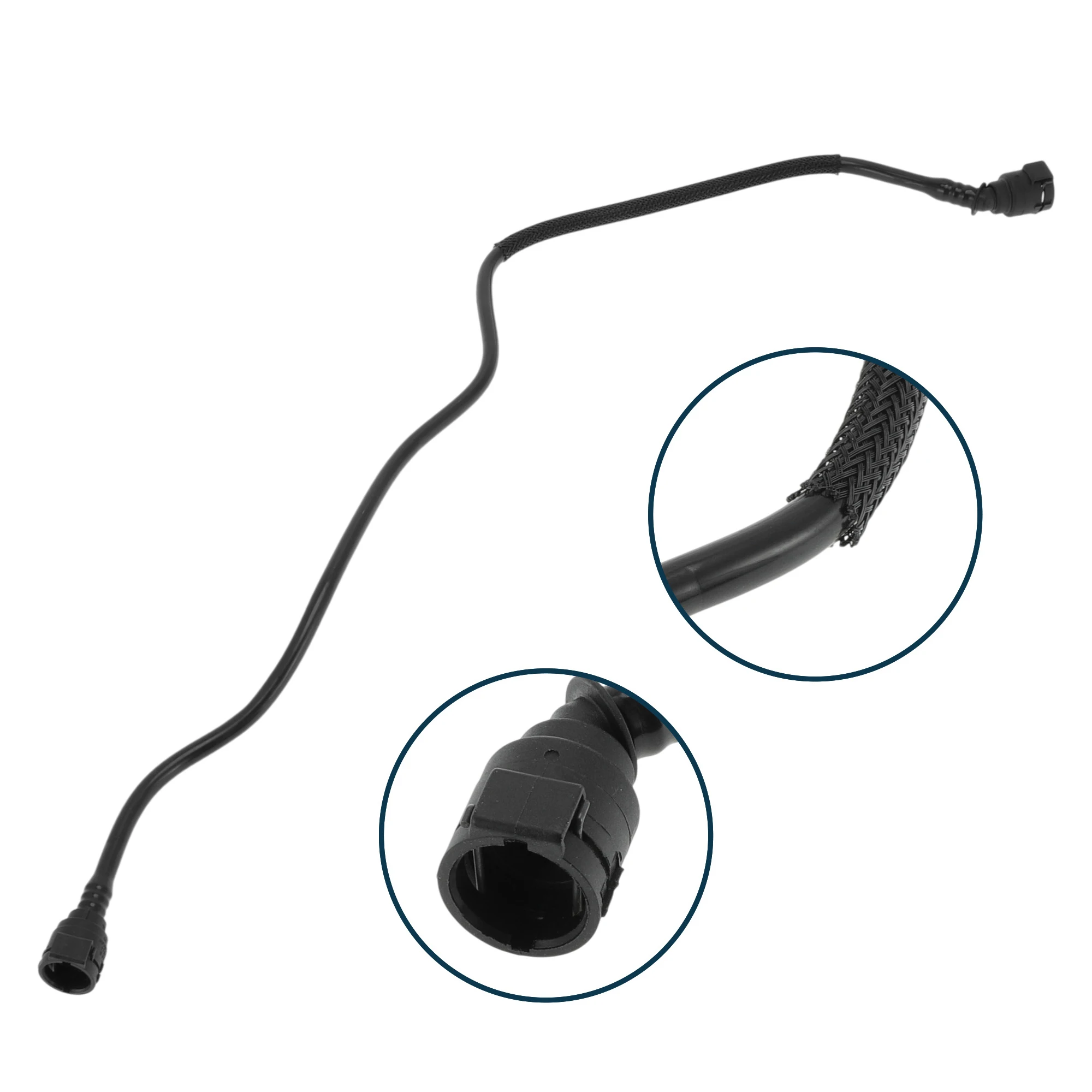 

UXCELL Шланг радиатора Шланг обогревателя Выпускной шланг радиатора для BMW 4 серии 2021-2024 No 17128654868 Резиновая трубка охлаждающей жидкости Черный