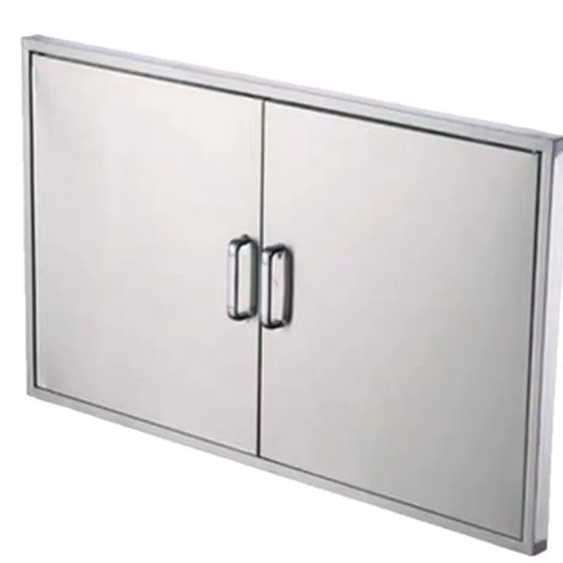 Manufacturer Supplier with embedded mounting cabinet door, with removable handle, stainless steel cabinet door