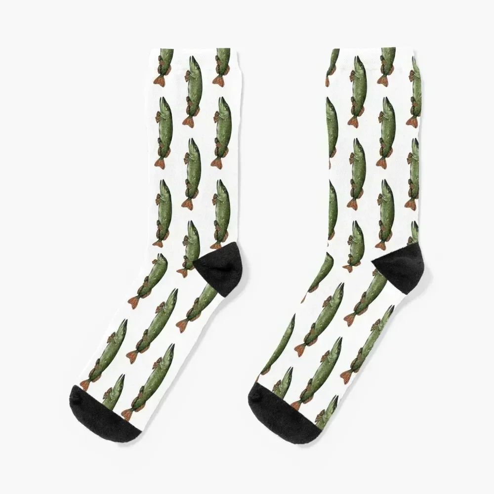 

Northern pike Socks designer gym valentine gift ideas Socks Man Women's