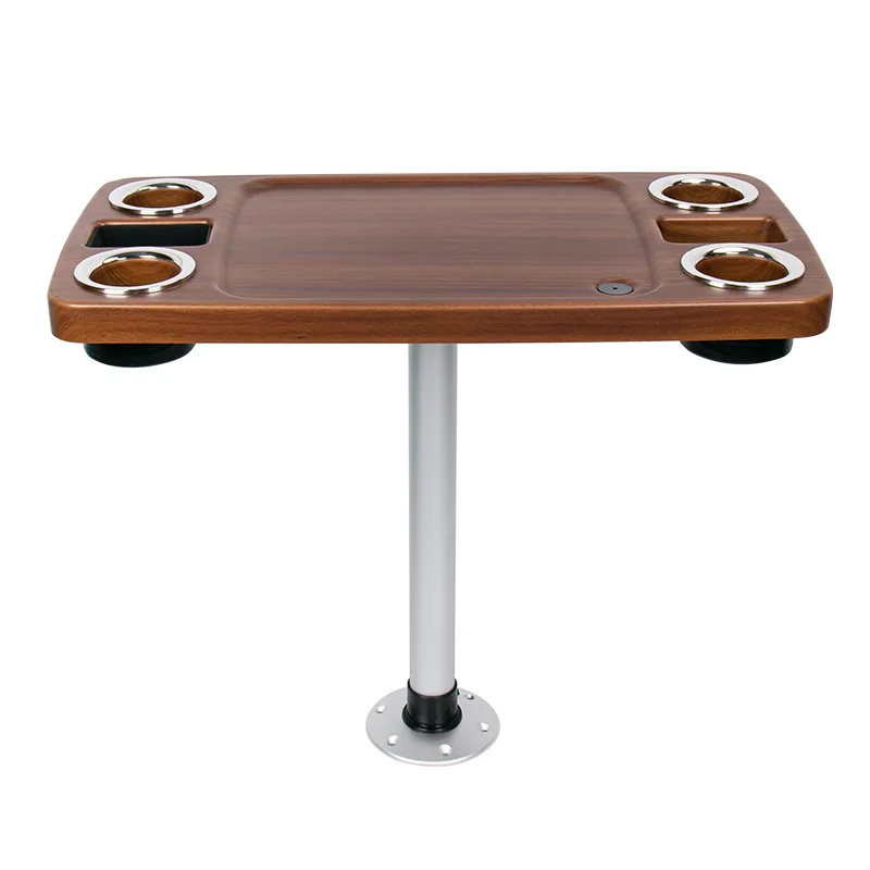 Removable yacht RV tea table yacht movable table bar table coffee table marine table