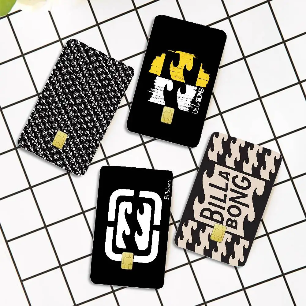 C-Casual-S-Surfing-B-Billabonges Anime Spend Or Save Funny Shell On Off Ultra Thin No Fade Sticker Skin Cover Film For Credit