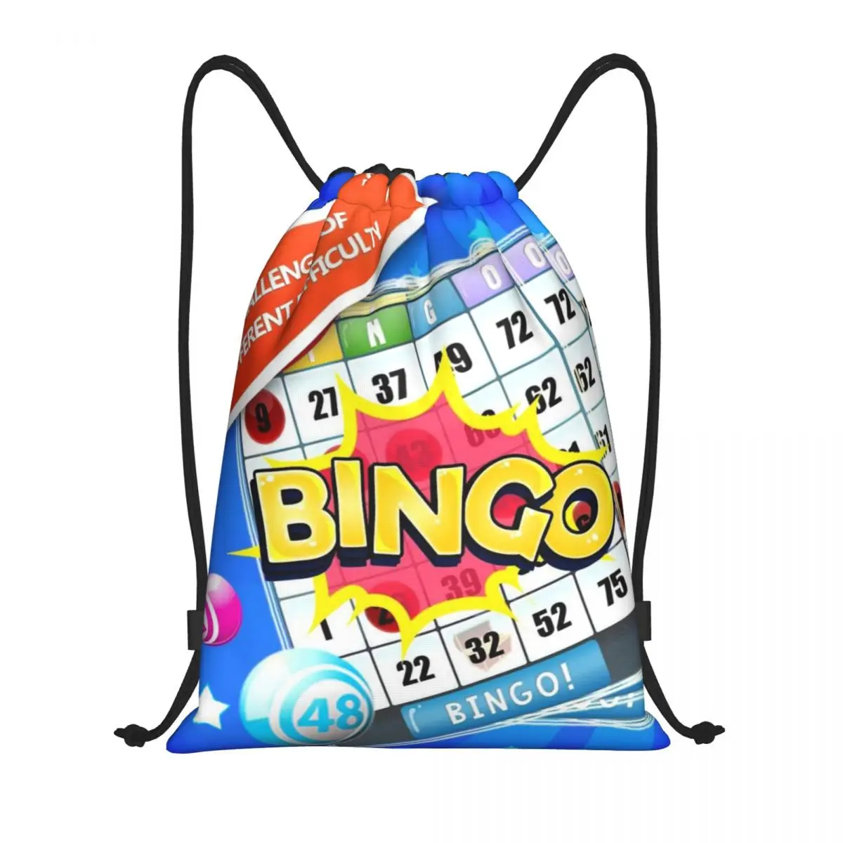 

Рюкзаки Robe Bingo Game, повседневные сумки на шнурке, спортивные сумки, сумки для книг, сумки для путешествий и школы