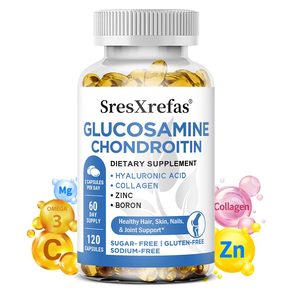 Glucosamine Chondroitin Msm Complex - Joint Support Supplement Supports Joint and Mobility Vitamin C and Zinc