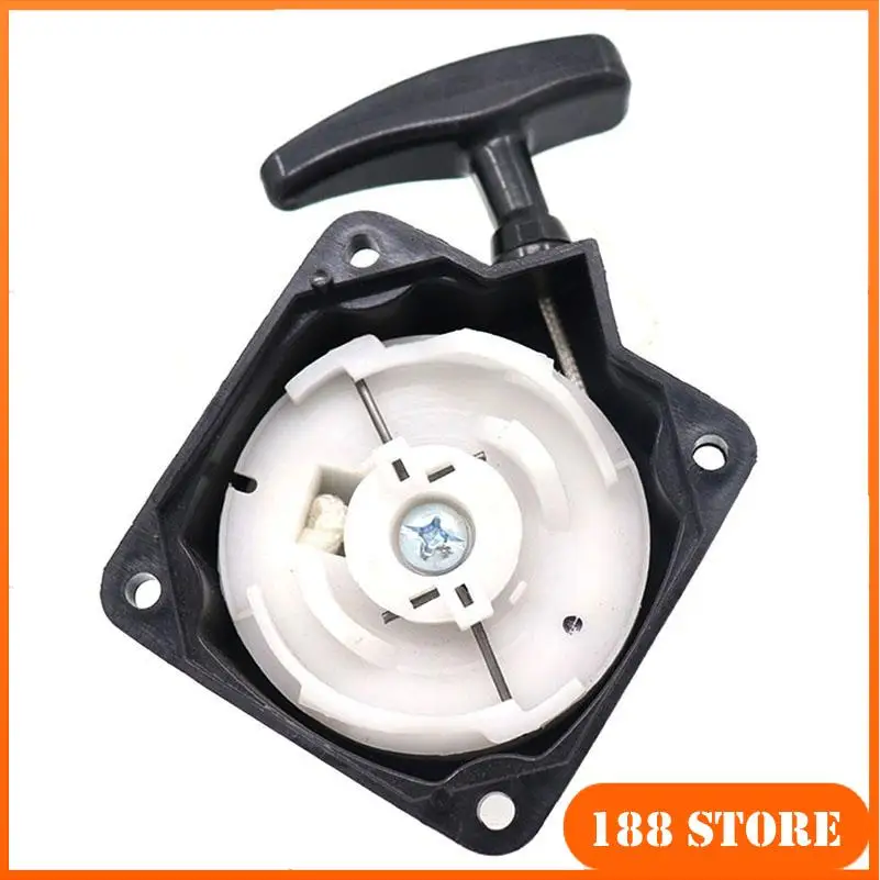 

1pc Stainless Steel Pull Recoil Starter Fit Brush Cutter 40-5 Lawn Mower Spare Parts Grass Cutter Parts
