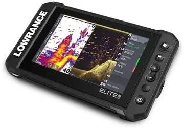 Elite 7 Fish Finder avec imagerie active 3-en-1 transducteur, contour C-MAP + graphiques