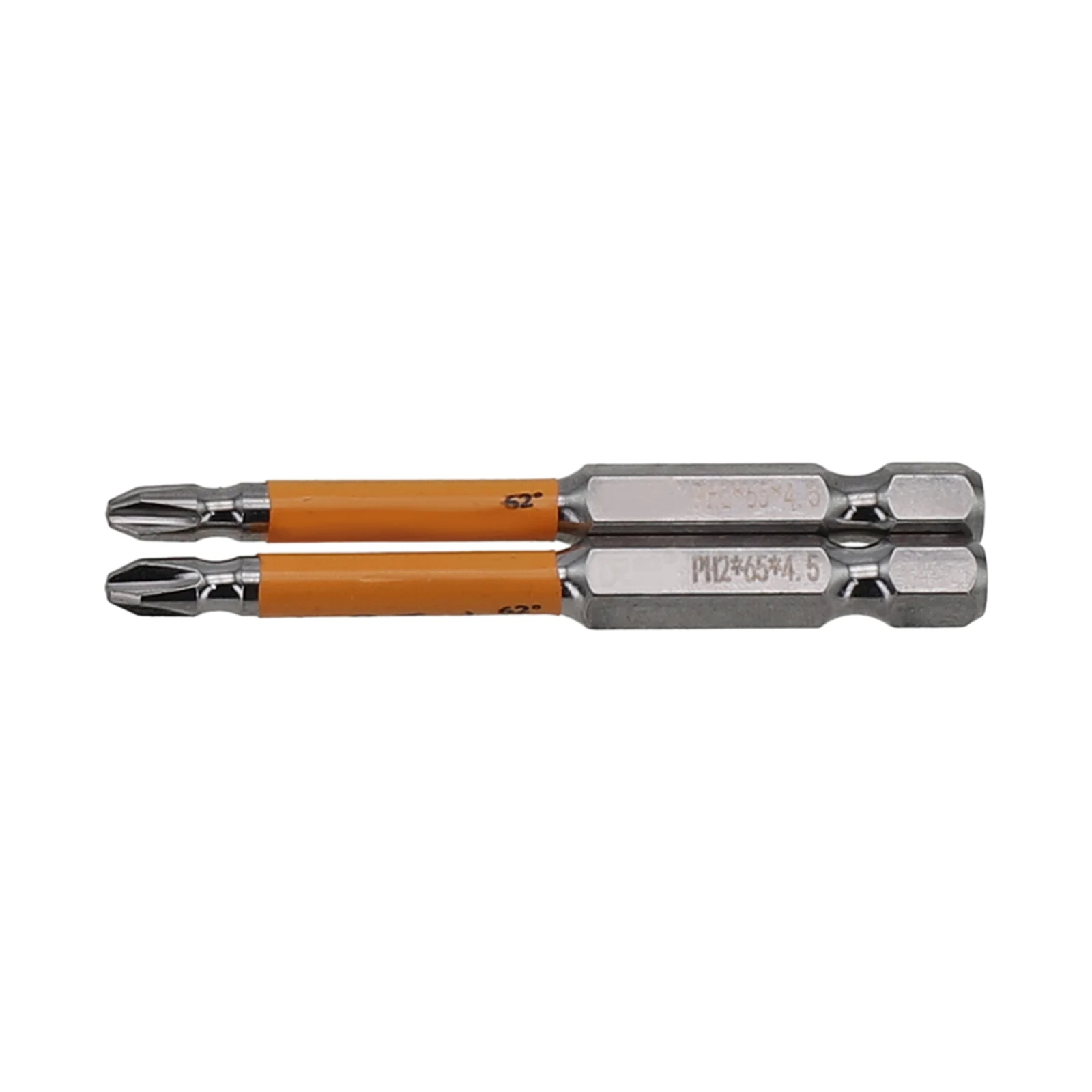 HRC62 Degree Magnetic Cross Screwdriver Bits PH2 Multipurpose Drill Bits Alloy Steel 1 4inch Hex Screwdriver Hand Tools