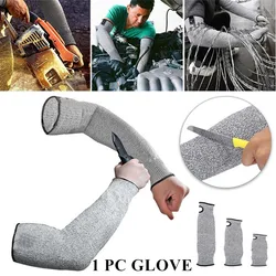Tear Resistant Garden Sleeves For Men Safety Low Cuff Protective Cut Off Forearm Protective Cap Proof Anti-Cut Guard