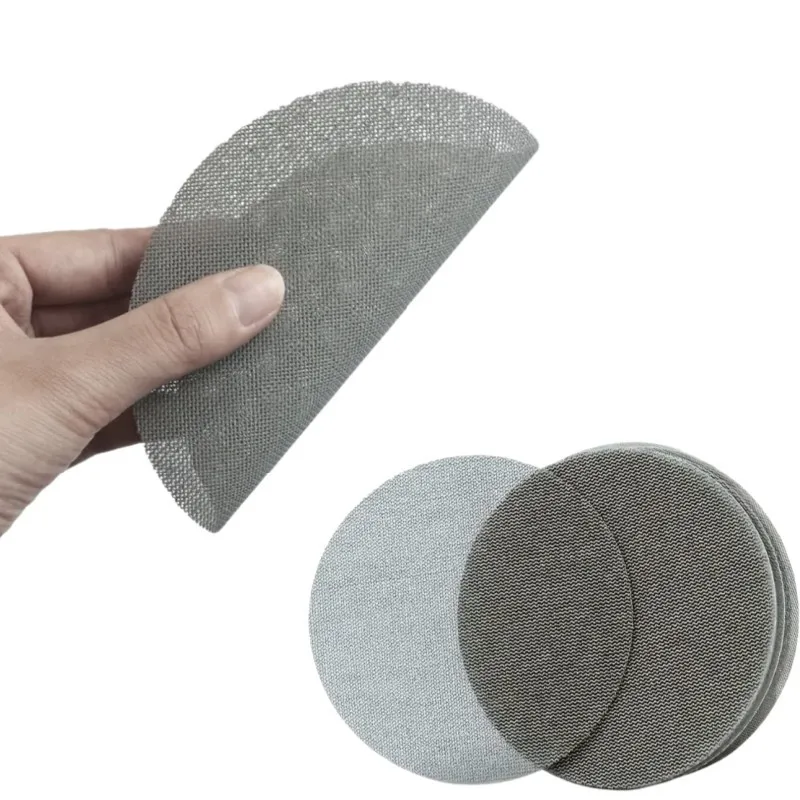 

11pcs 5" 240 Grit Industrial Sandpaper, Zirconia, Auto Interior Mirror Polish