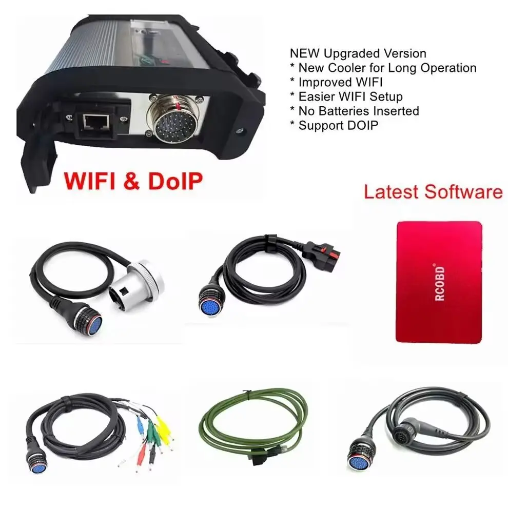 

Программное обеспечение DOIP MB Star C4 DE WiFi SD Connect 2025.03, диагностический инструмент для автомобиля v/X/DSA/DTS