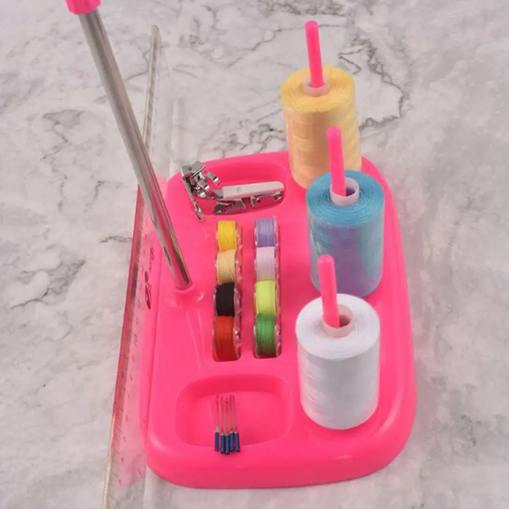 Machine Tools 3 Spool For Home Sewing Accessories Sewing Machine Thread Organizer Sewing Thread Holder Embroidery Wire Rack