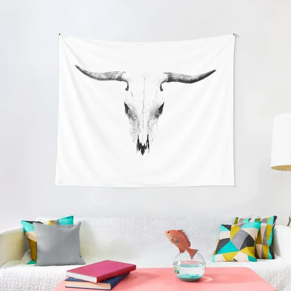 

BULL SKULL Tapestry Room Decor Korean Style Cute Decor Aesthetic Room Decor Korean Tapestry