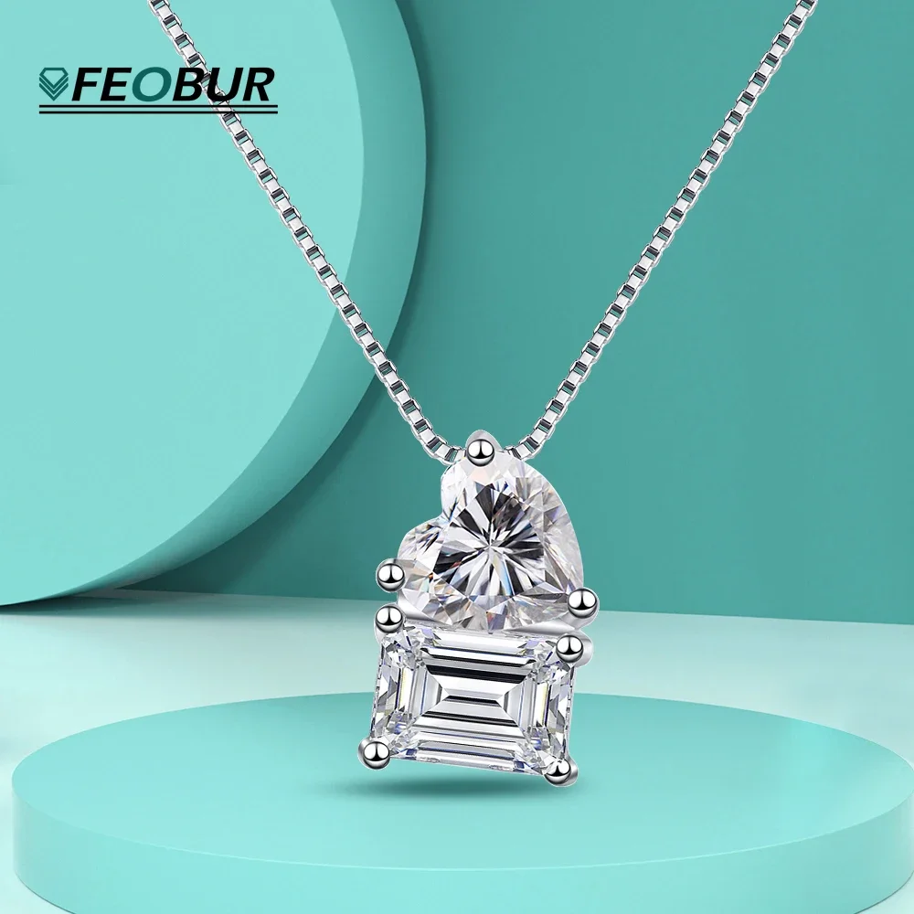 2ct-moissanite-pendant-necklaces-for-women-heart-emerald-radiant-cut-diamond-925-sterling-silver-plated-18k-box-chain-necklace