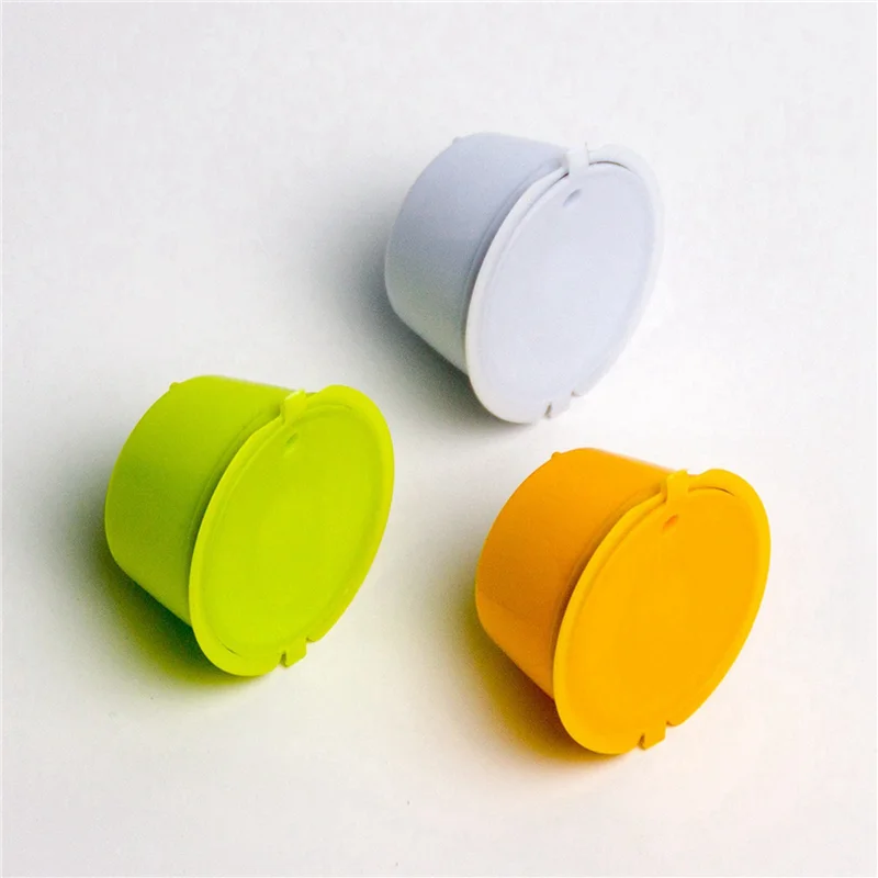 SANQ 6 ชิ้นกาแฟแคปซูลกาแฟเติมแคปซูล Pods Universal กาแฟกรองช้อนแปรงสําหรับ Dolce Gusto A