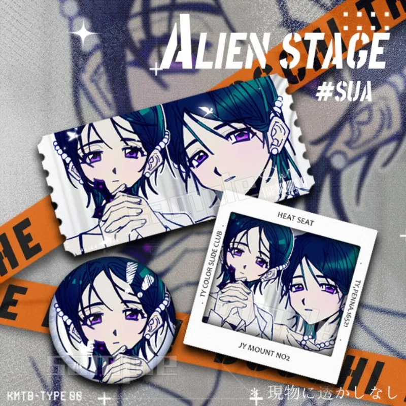 

ALIEN STAGE Game Collection Cards Sua Lantern Slide Card Anime Laser Ticket Hobby Collectibles Toys Friends Gifts Peripheral