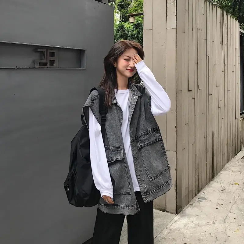 

Denim Coat Real Fur Womens Autumn Down Button-Down Professional Notched Beaded Functional Sashes Temperament Fitted Appliques OL