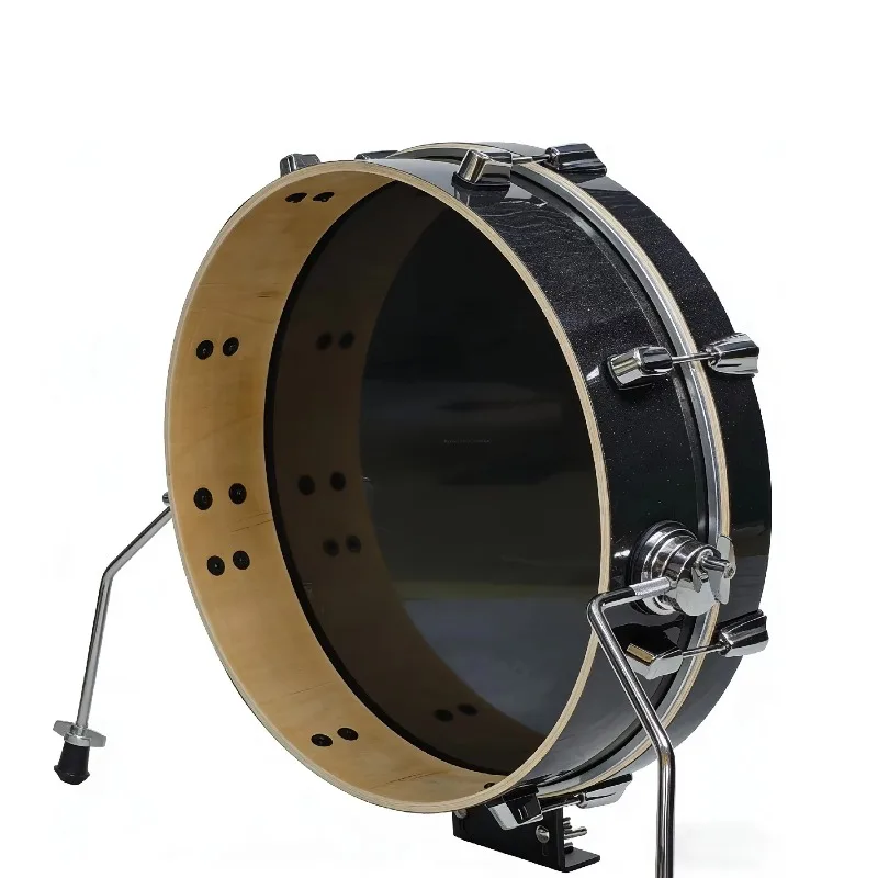 16/18/20 X 4-inch professional portable double-layer steel-wood non-slip bass drum pad for drum sets