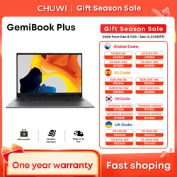 CHUWI GemiBook Plus Laptop 16GB LPDDR5 512GB SSD Intel Alder Lake N100 15.6'' FHD 1920 * 1080 WiFi 6 Windows 11 Laptops