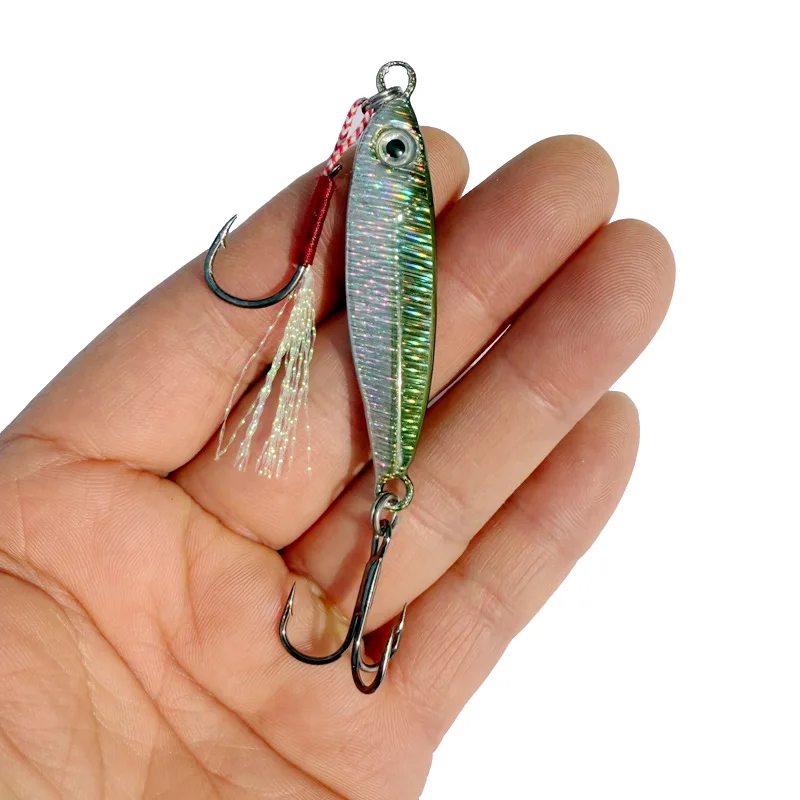 Angelköder, langsam schüttelnder Jigbait, 14 g, 20 g, Metallvorrichtungen, Drift-Down, sinkende Kunstköder, bunte Anziehungskraft, Makrele, harter Köder – Detail 8