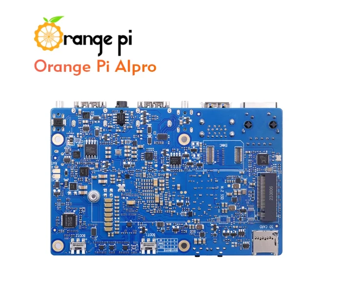 Плата разработки OrangePi AIpro, процессор Ascend AI, вычислительная плата питания 8TOPS, 8G/16GB опционально