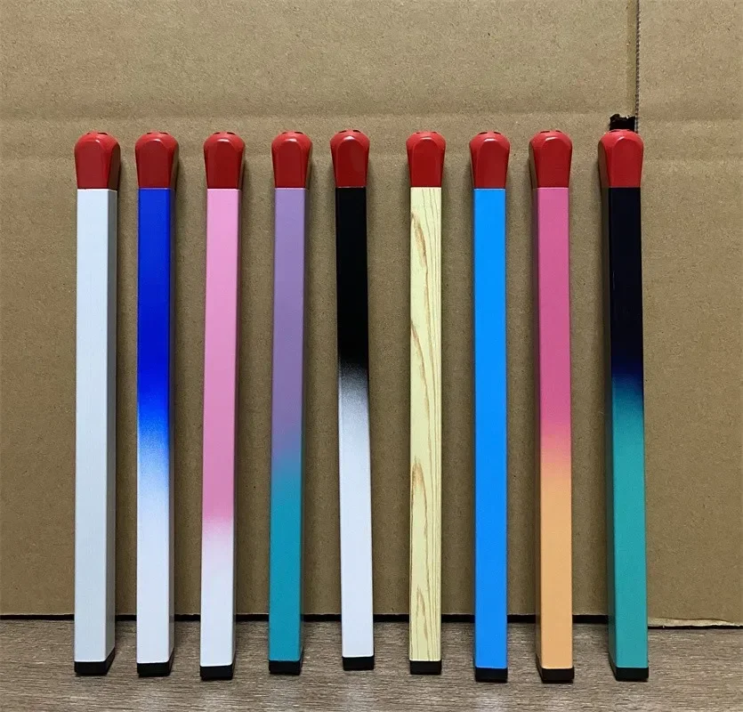 New Gradient Ultra long Luminous Match Lighter Butane Torch Inflatable Lighter Home Aromatherapy Kitchen Small Tool Gift