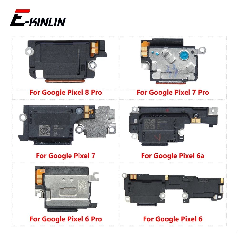 Main Back Buzzer Ringer Loud Speaker Loudspeaker Flex Cable For Google Pixel 6a 6 7 8 9 Pro