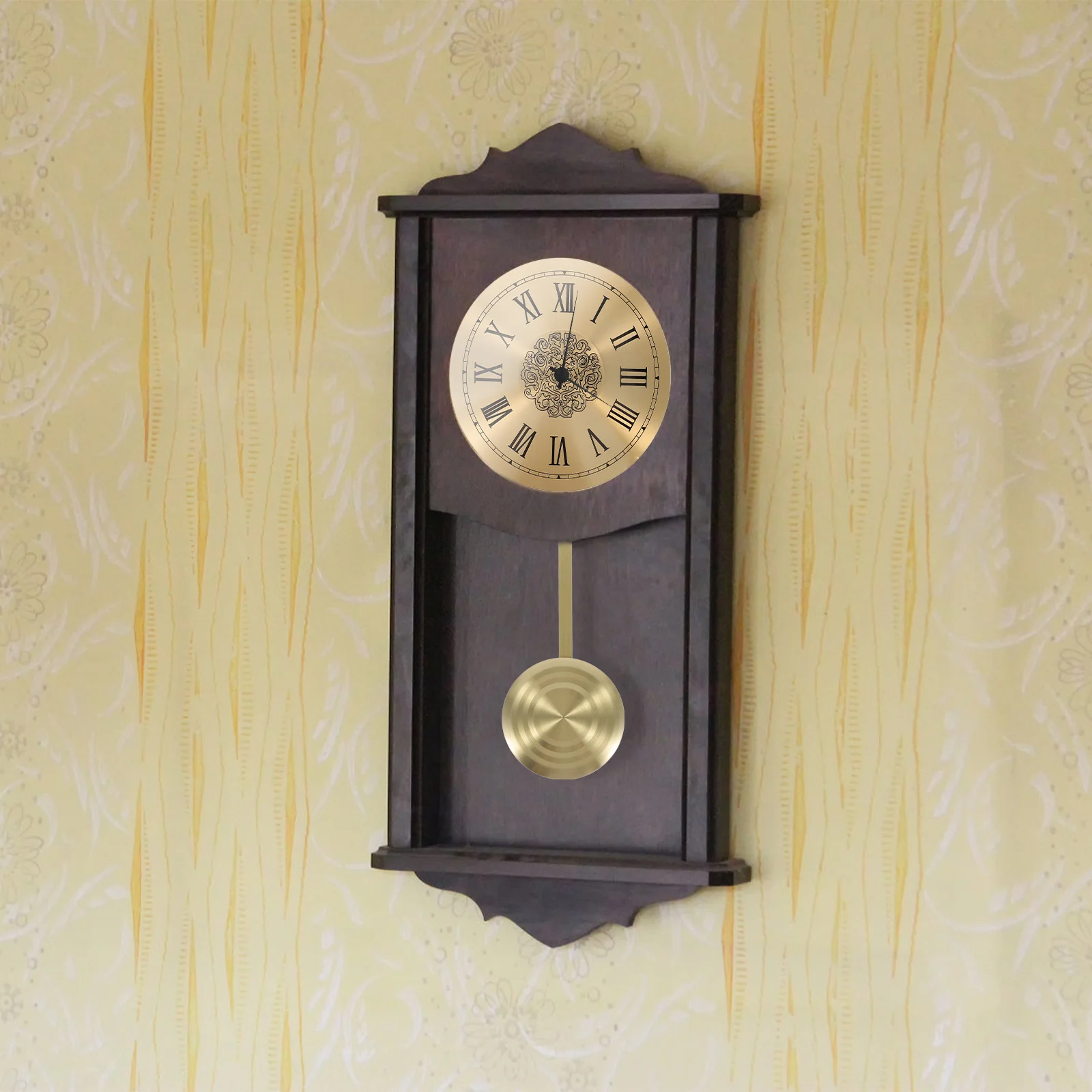 

Aluminum DIY Roman Numeral Clock Dial Replacement Round Dial Plate for Wall Clock DIY Parts Islamic Decoration for Home