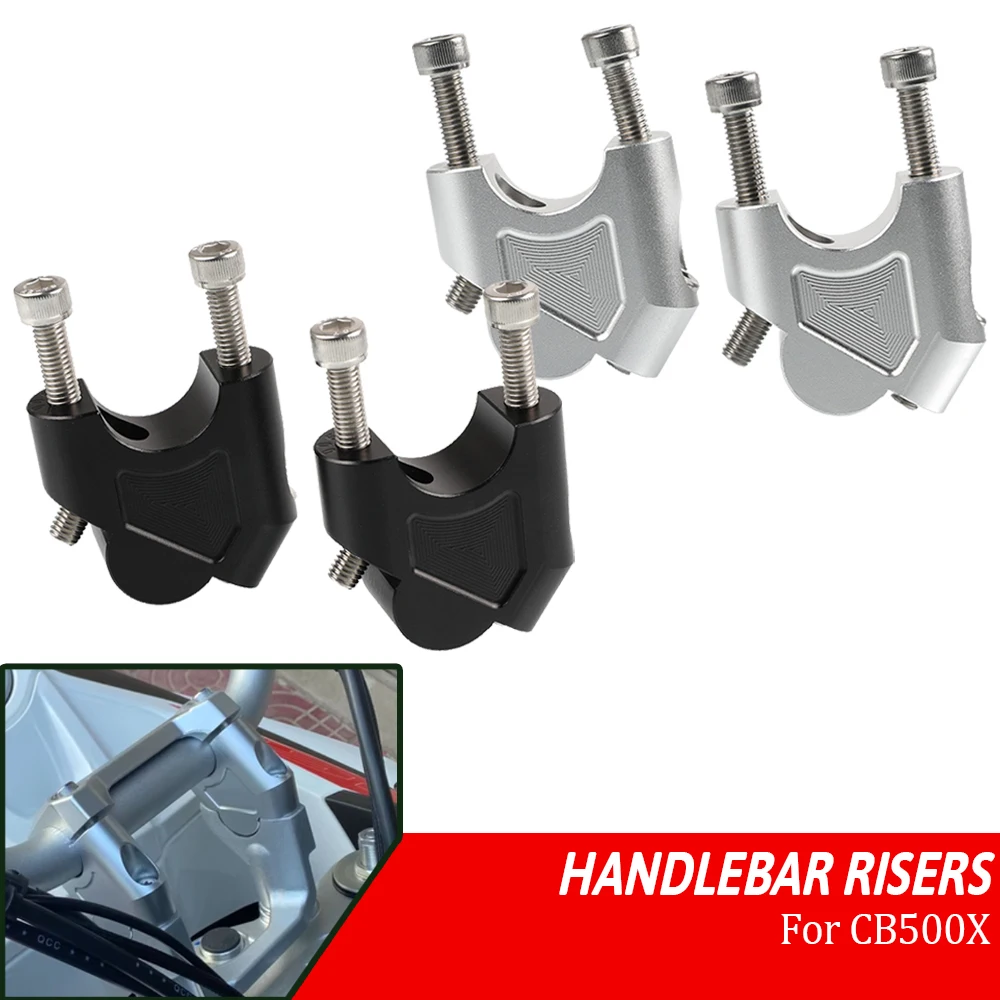 

Motorcycle Handlebar Riser Clamp Handle Bar Raise Move Back For 400F 400X 500X 525X 500F 321R 500DS 650DS 500AC 300AC 300DS 525R