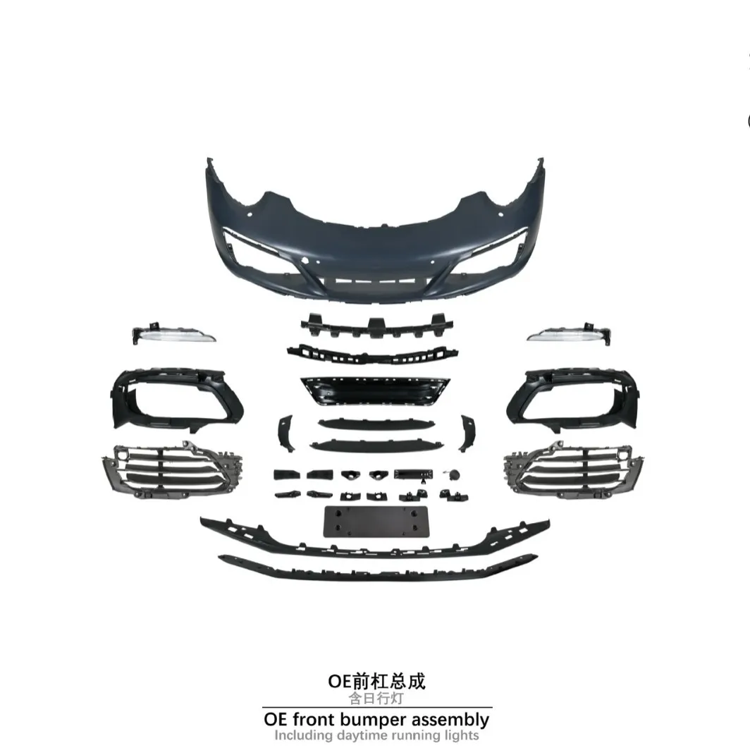 For models 12-19 Porsche 911 991.2OE Front bar assembly with daytime running lights
