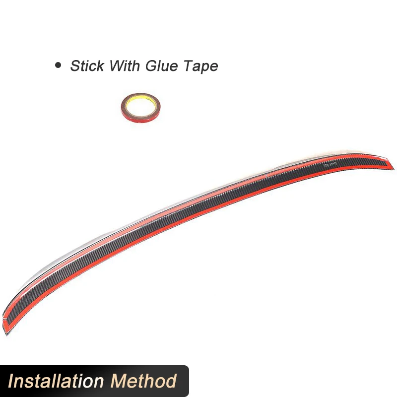 ألياف الكربون الخلفي الجذع أجنحة سبويلر لسيارات BMW 5 Series G30 G38 F90 M5 قاعدة M-Sport 4-Door 2017-2022 سيارة الخلفي سبويلر الجناح الشفاه