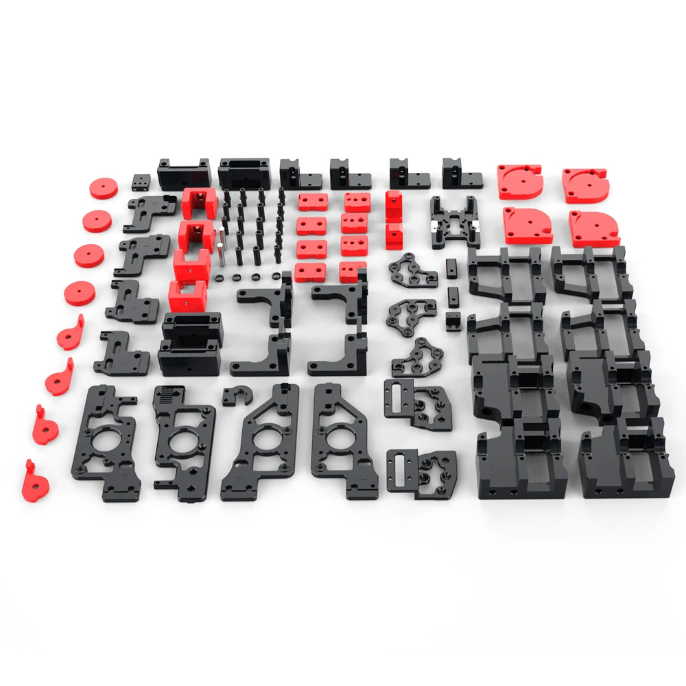 Latest Voron 2.4 R2 Pro CNC Aluminum Alloy Frame Parts V2.0 CNC Machined Metal Full Parts Kit XY Join 6061-T6 Kits 3D Printer