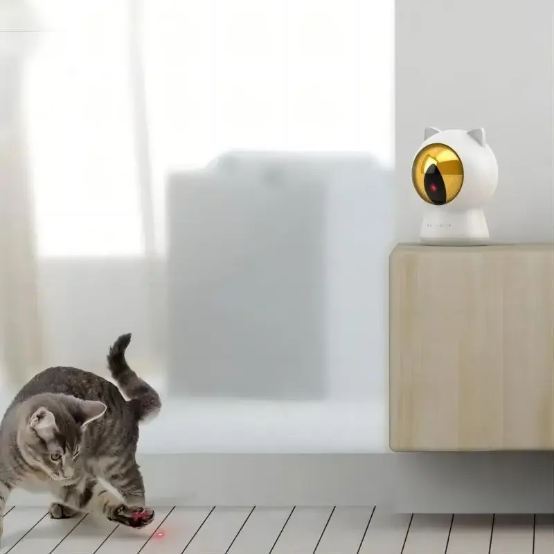 Pet Toys Rechargeable App Intelligent Control Interactive Light Machine Teasing Red Dot Cat Playing Laser Pointer Toy