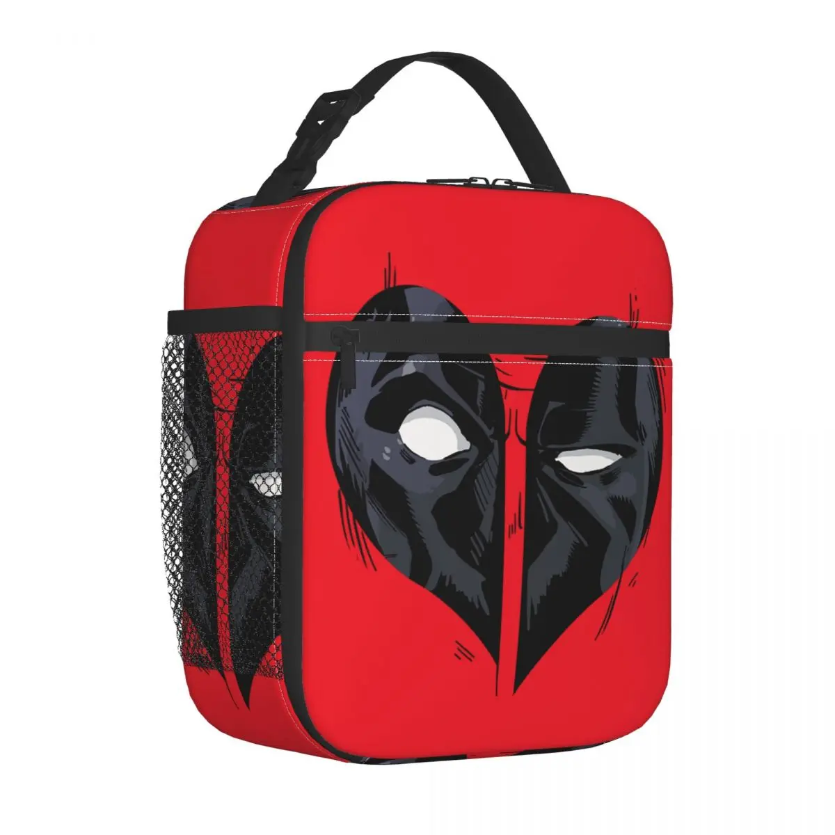 Deadpool isolierte Lunch Bag große Mahlzeit Container Kühltasche Tote Lunchbox College Outdoor Girl Boy