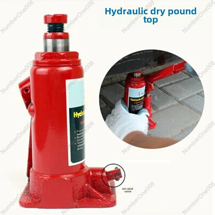 Vertical Hydraulic Vehicle Hand 2 Tons Jack 2T Machinery, Hydraulic Trolley Jack, Vehicle Emergency Supplies