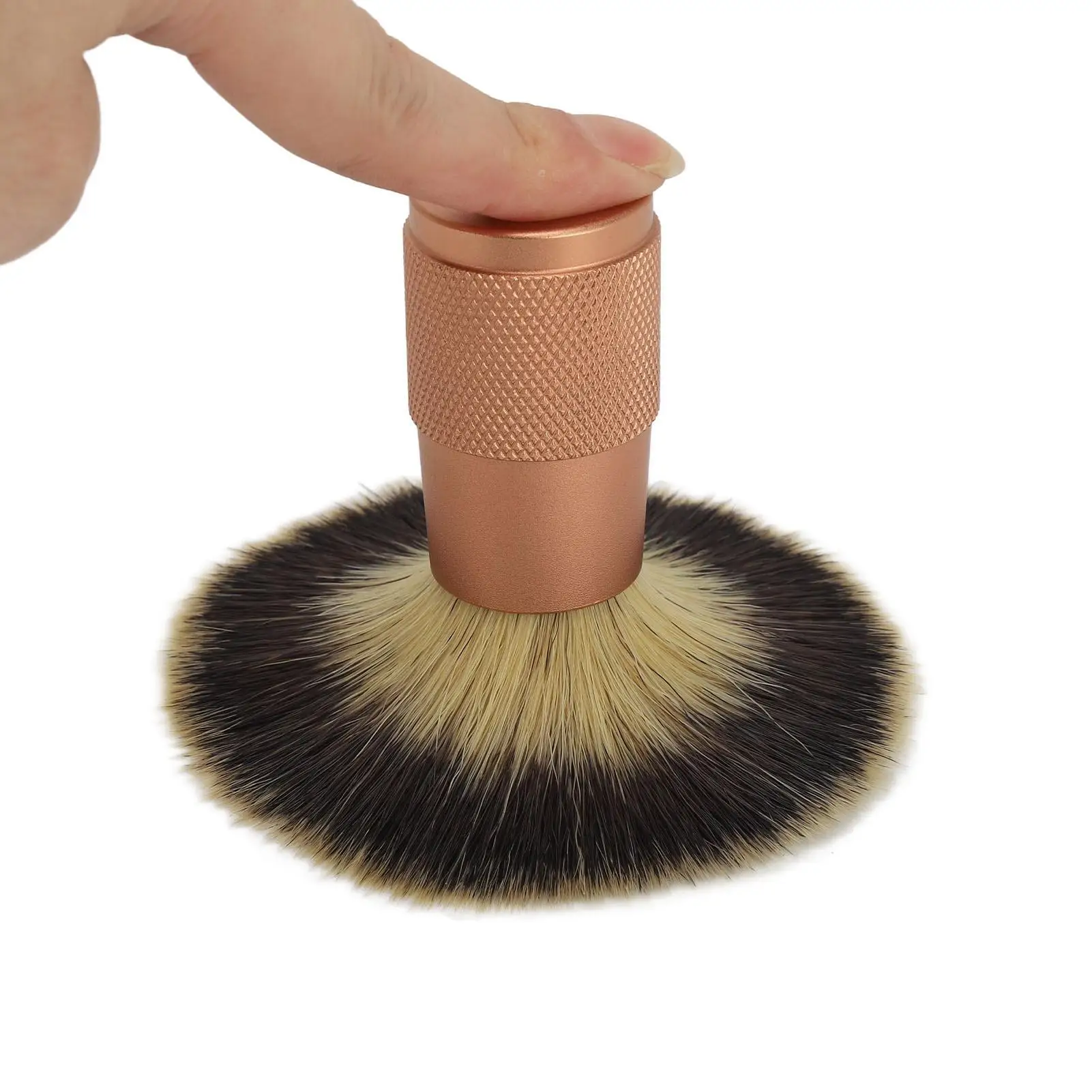 Soft Synthetic Beard Shaving Brush for Precise for mustache Grooming - Ideal for Smooth Shaving Experience