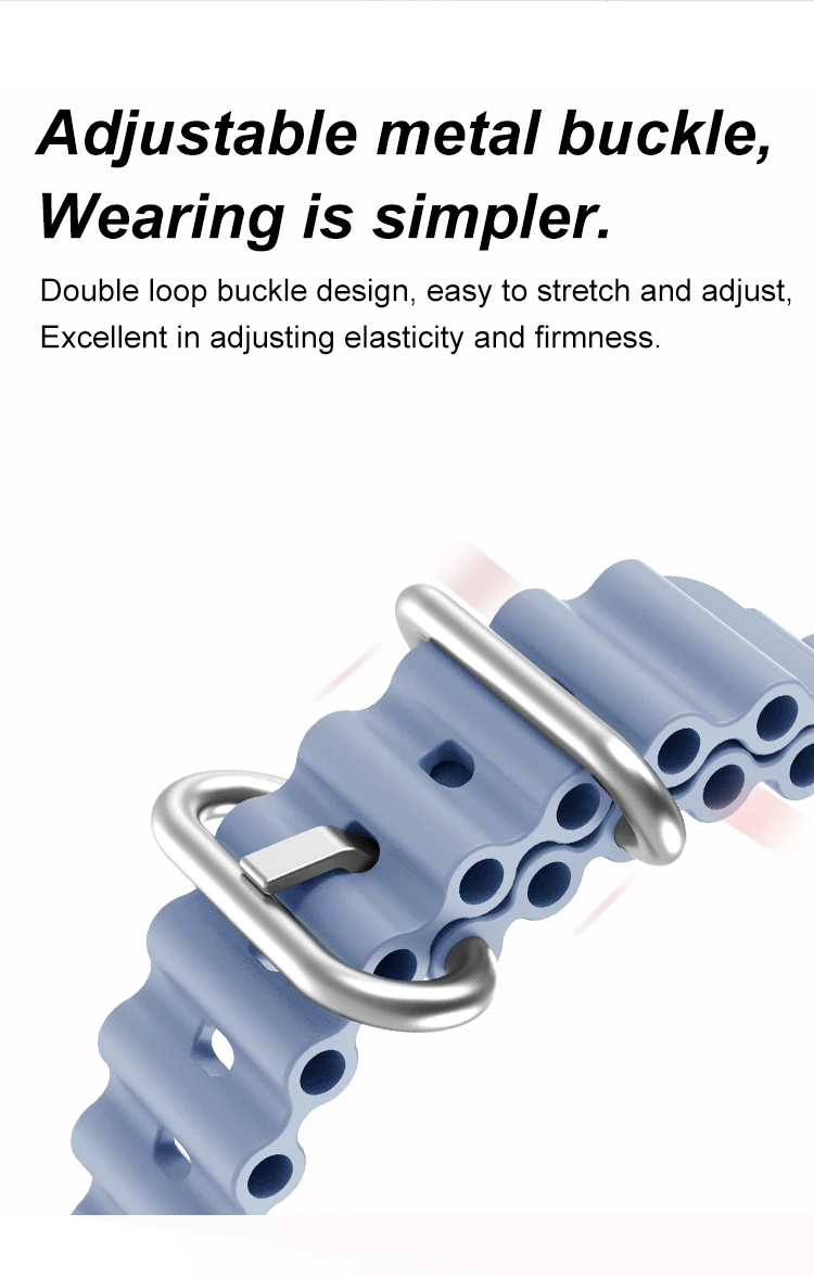 Pulseira de silicone de liberação rápida para fitbit charge3 charge4 charge5 fivela de aço inoxidável estilo oceano pulseira smartwatch amigável à pele